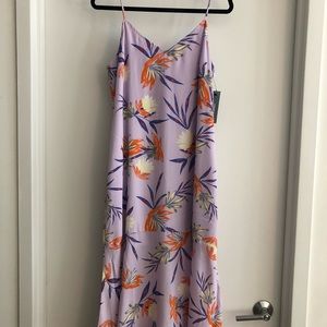 Lulus Lilac midi dress (size medium)